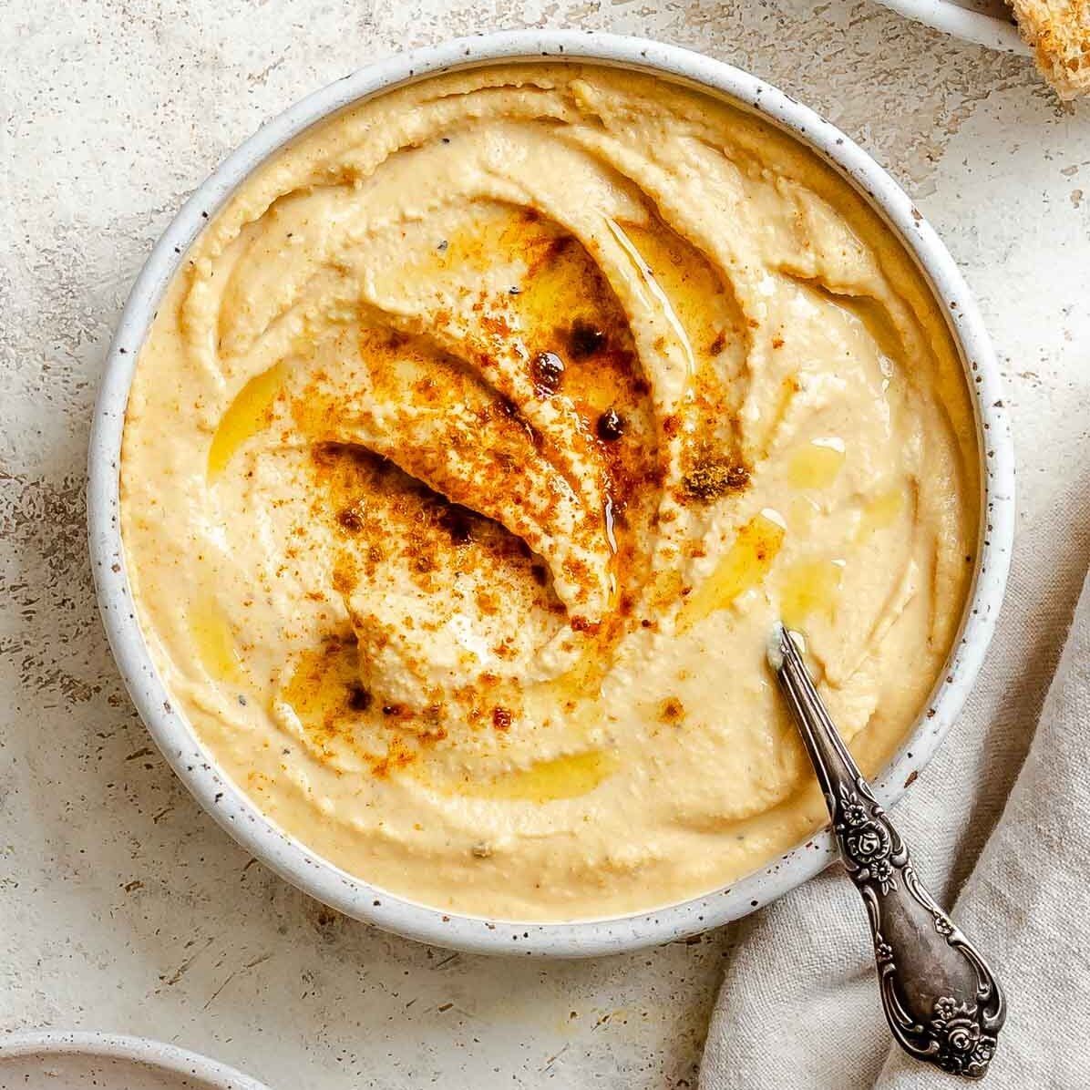Lentil Dip (Red Lentil Hummus)