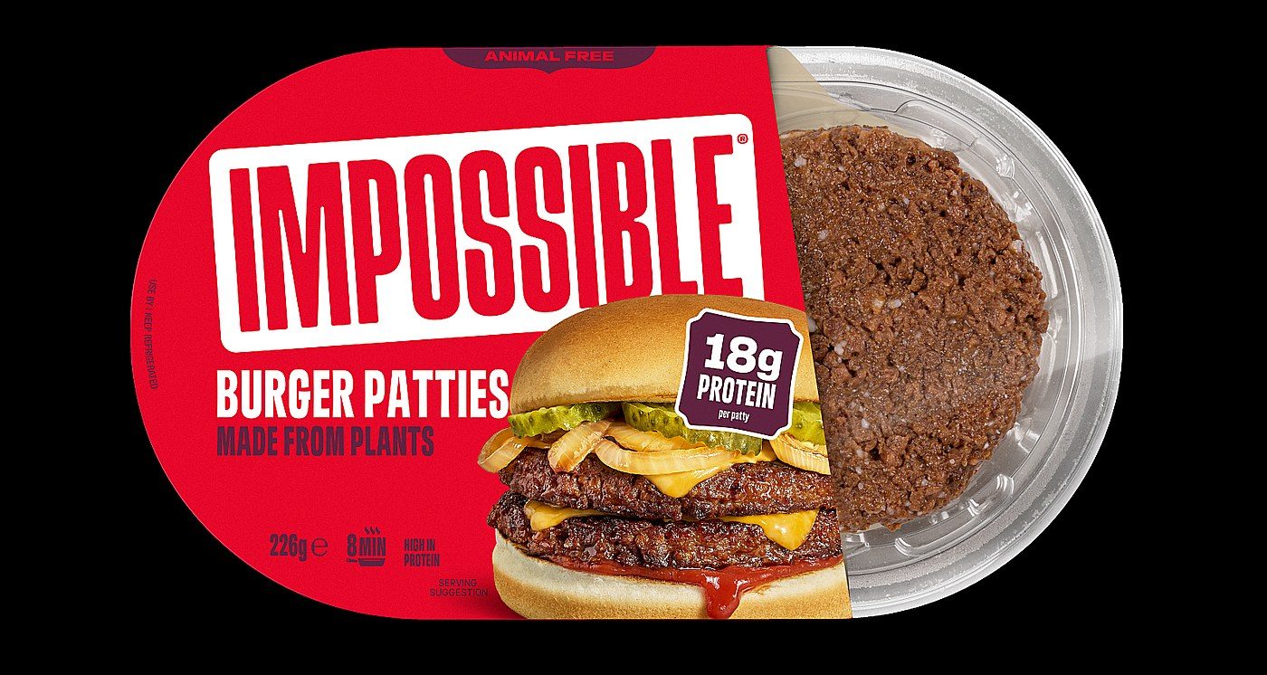 Impossible Foods Launches at Tesco Without Its Signature Heme