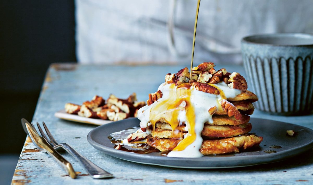 Three-Ingredient Plant-Based Banana Pancakes